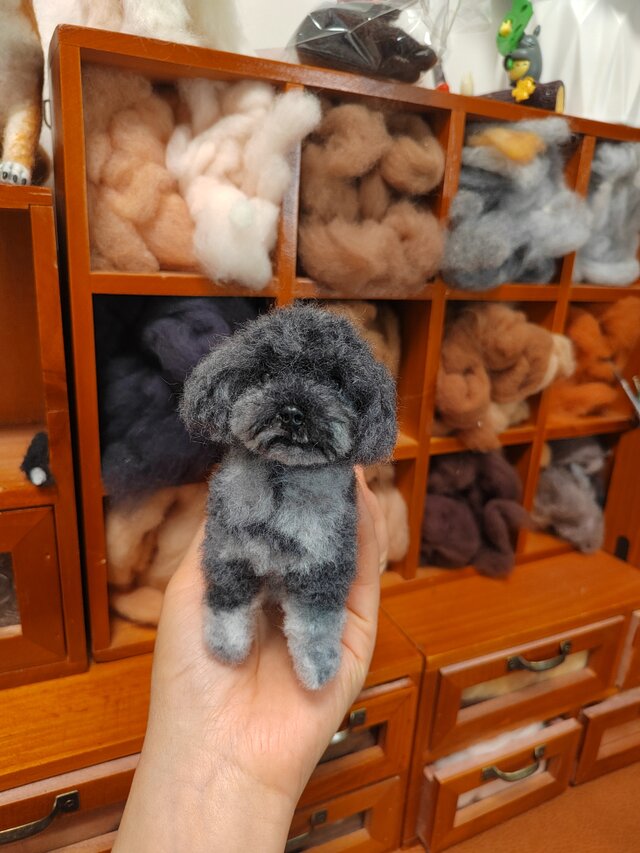 [オーダーメイド] 羊毛フェルト 犬 、ペット ぬいぐるみ、うちの子 人形、犬 似顔絵、愛犬 誕生日 プレゼント、犬好き 贈り物