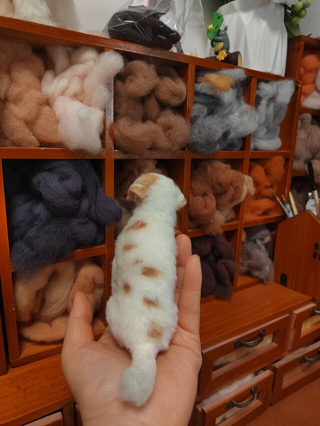羊毛フェルト 犬 ドール オーダーメイド｜写真から作る 愛犬ギフト