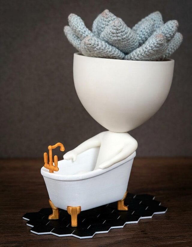 ロバート・プラント バスを浴びている