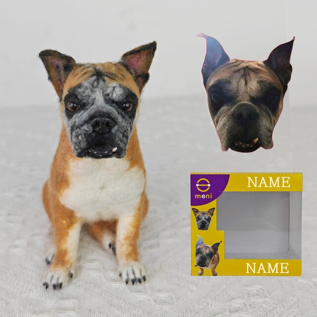 亡くなった犬を形に 羊毛フェルト｜メモリアル オーダーメイド | iichi