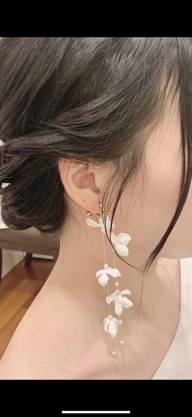 hanairoaiki ピアス　YukiYANAGI YUKIYANAGI | iichi 日々の暮らしを心地よくするハンドメイドや