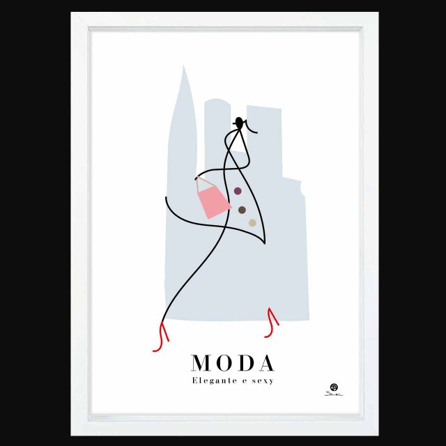 イタリア　送料無料 　イラスト　A4〜A0　ポスター　アートポスター　アート/sei検索新着順　22-4