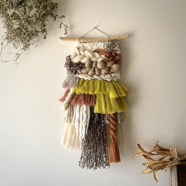 【一点もの】ウィービング タペストリー『秋麗, n.』