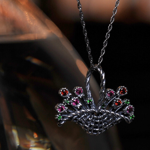 Wild Strawberries in a Basket