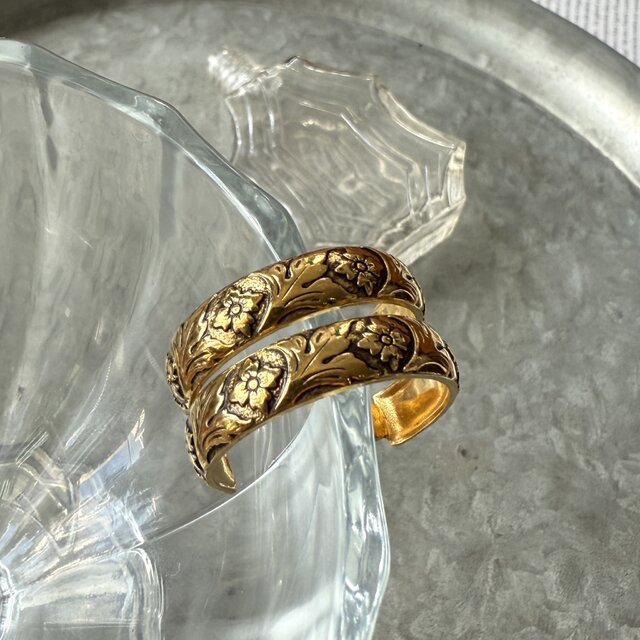 Mexico 製　vintageピアス Signed Mexico Vintage Taxco Sterling Silver Bubble Hoop Stud