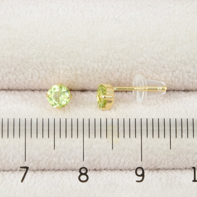 K18 ペリドット ピアス CK057CIBSN | iichi 日々の暮らしを心地よく