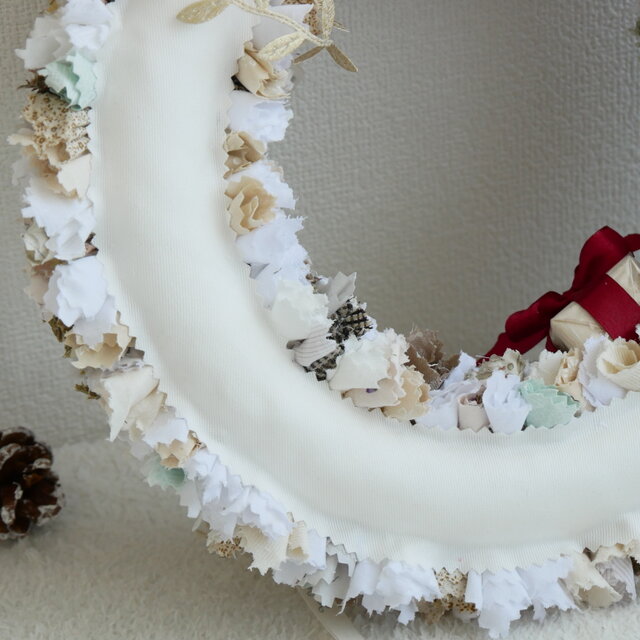 Christmas】White クリスマスリース | iichi 日々の暮らしを心地よく