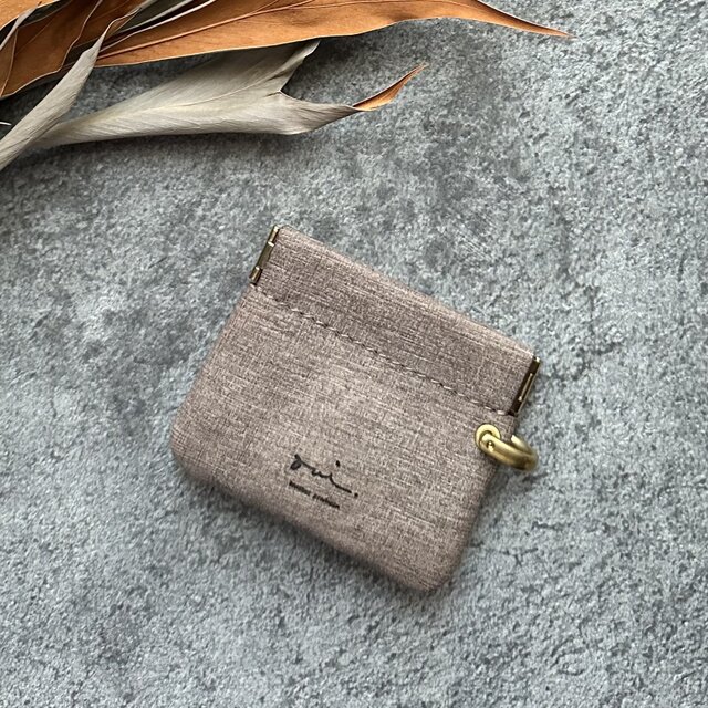 バネ口キーケース 〝slim 〞〖受注制作〗BABELE