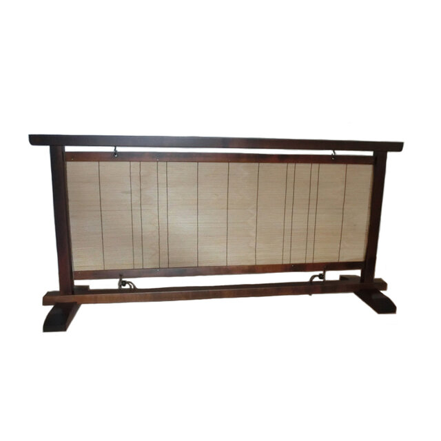 銘竹紋竹 竹衝立 結界 パーテーション 間仕切り 幅106.5cm高さ50cm