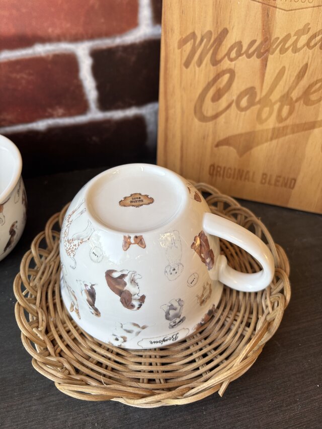 わんちゃんいっぱい スープマグ | iichi 日々の暮らしを心地よくする