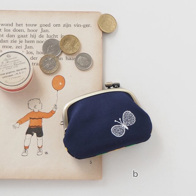 □横ひねりがま口コインケース / ミナペルホネン□ panier(mph