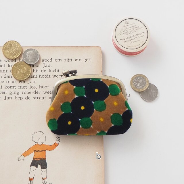 □横ひねりがま口コインケース / ミナペルホネン□ panier(mph