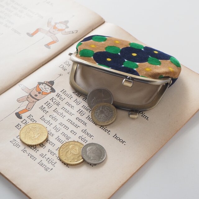 □横ひねりがま口コインケース / ミナペルホネン□ panier(mph