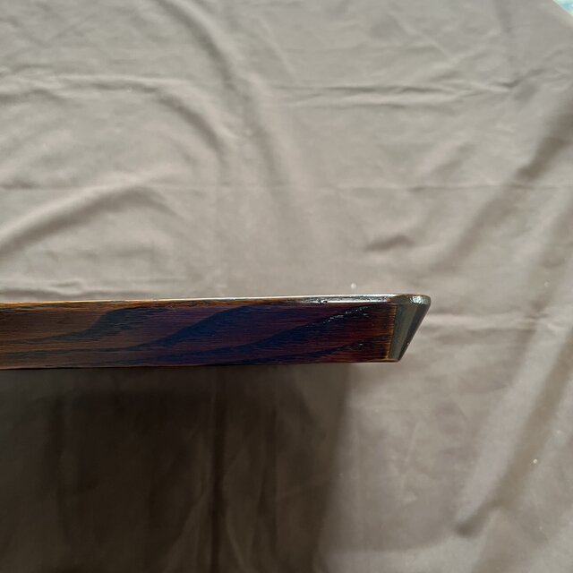 栗拭漆我谷盆　353mm×250mm×24mm　折敷　トレー　№9024 栗拭漆我谷盆 353mm×250mm×24mm 折敷 トレー №9036 | iichi 日々