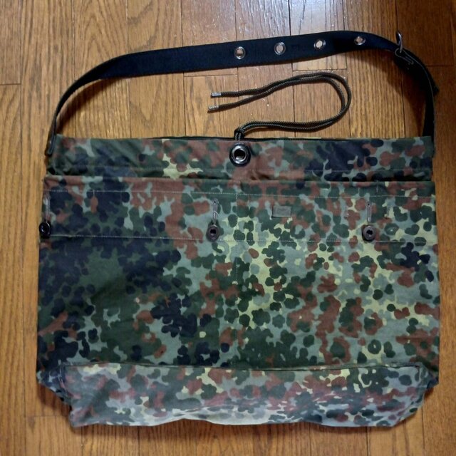 ドイツ軍BW迷彩カモフラージュショルダーバッグ メッセンジャーバッグ