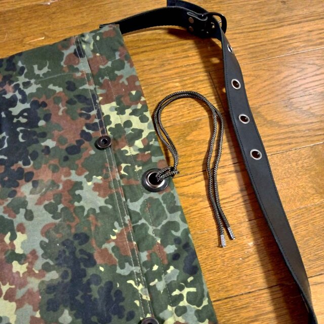 ドイツ軍BW迷彩カモフラージュショルダーバッグ メッセンジャーバッグ