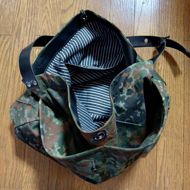 ドイツ軍　メッセンジャーバック ドイツ軍BW迷彩カモフラージュショルダーバッグ メッセンジャーバッグ