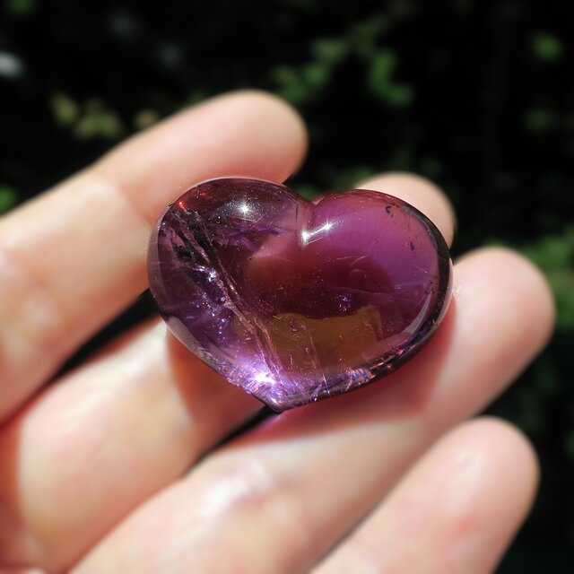 アメトリン ハート 大きめ 天然石 コレクション 99.85ct イダー