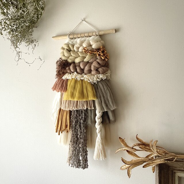 sale!!! 【一点もの】ウィービング タペストリー『秋麗, o.』 | iichi