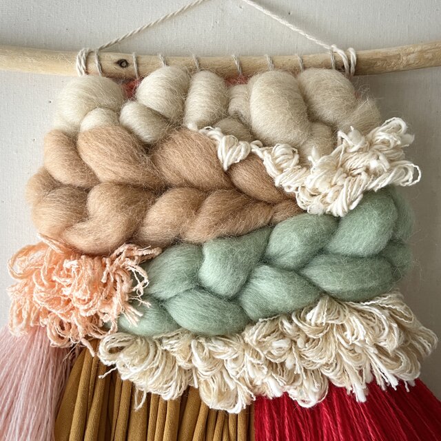 流木 ウィービングタペストリー『primitive, j'.』