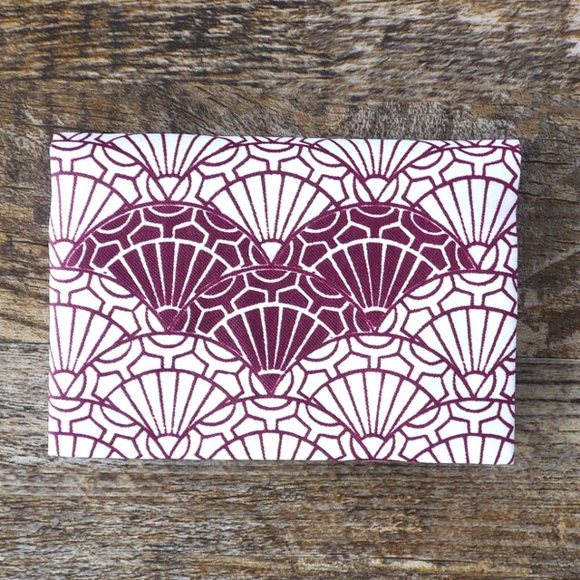 きものカードケース＜扇文＞