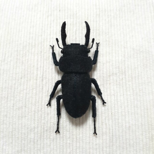 コクワガタ(オス)のぬいぐるみ