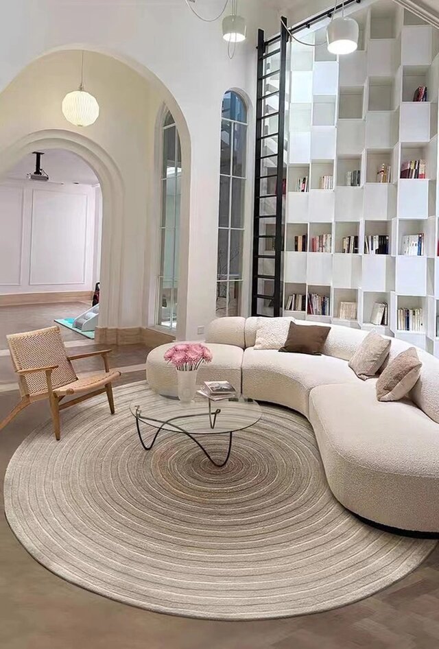 【受注制作】 オーダー カーペット 手織りニュージーランドウールカーペット ハンドメイドカシミアウール絨毯 銀河 新居祝い