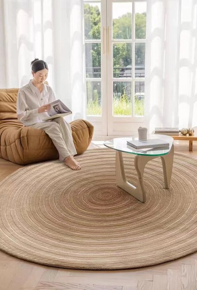 オーダー カーペット 手織りニュージーランドウールカーペット ハンドメイドカシミアウール絨毯 銀河  新築 新居 引っ越し祝い