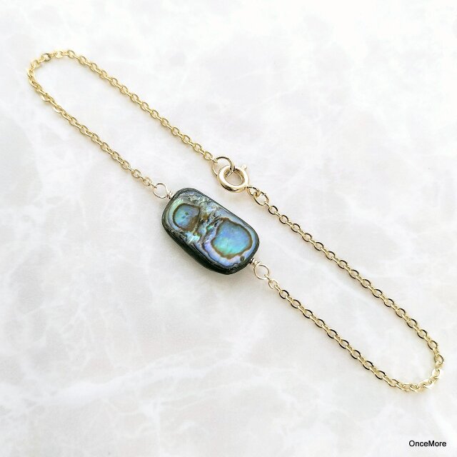 【現品限り】アバロンシェルのブレスレット