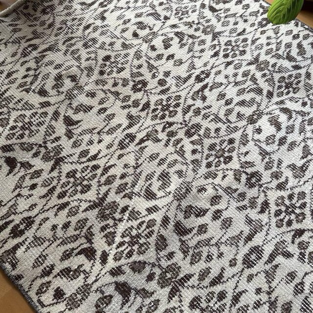 88×195 セピアカラー 草花サークルボタニカル トルコ