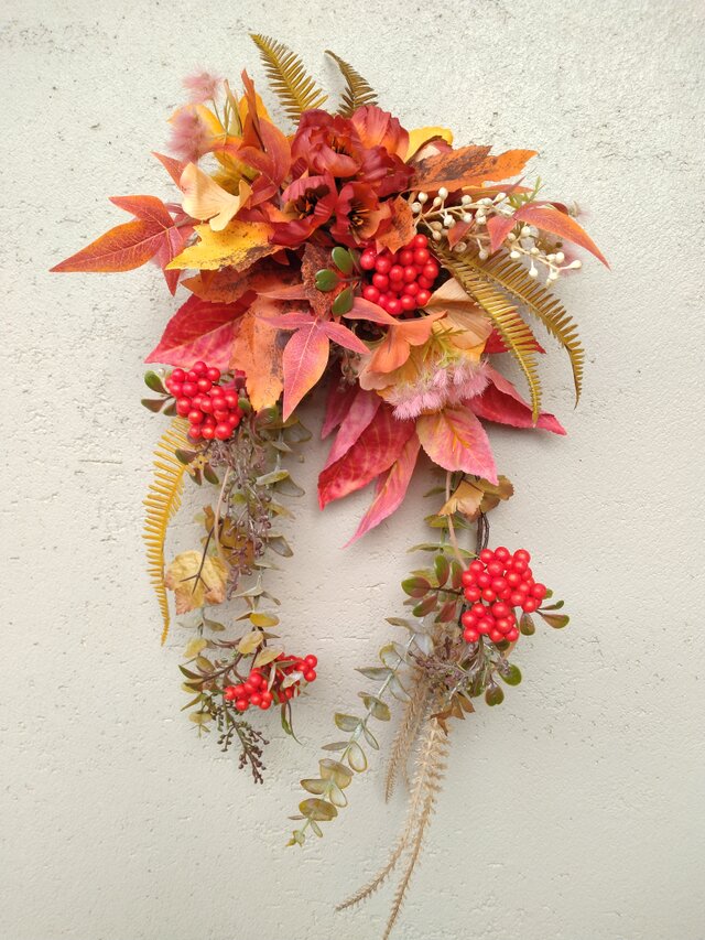 （送料無料）秋の壁掛けNo.2