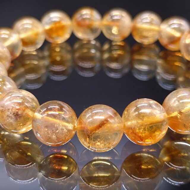 ファントムシトリン ・10mm 幻影黄水晶 ブレスレット | iichi 日々の
