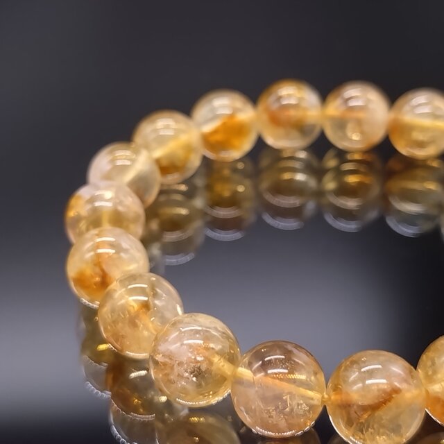 ファントムシトリン ・10mm 幻影黄水晶 ブレスレット | iichi 日々の 