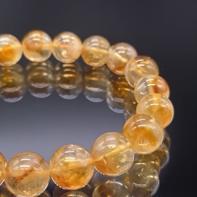 ファントムシトリン ・10mm 幻影黄水晶 ブレスレット | iichi 日々の