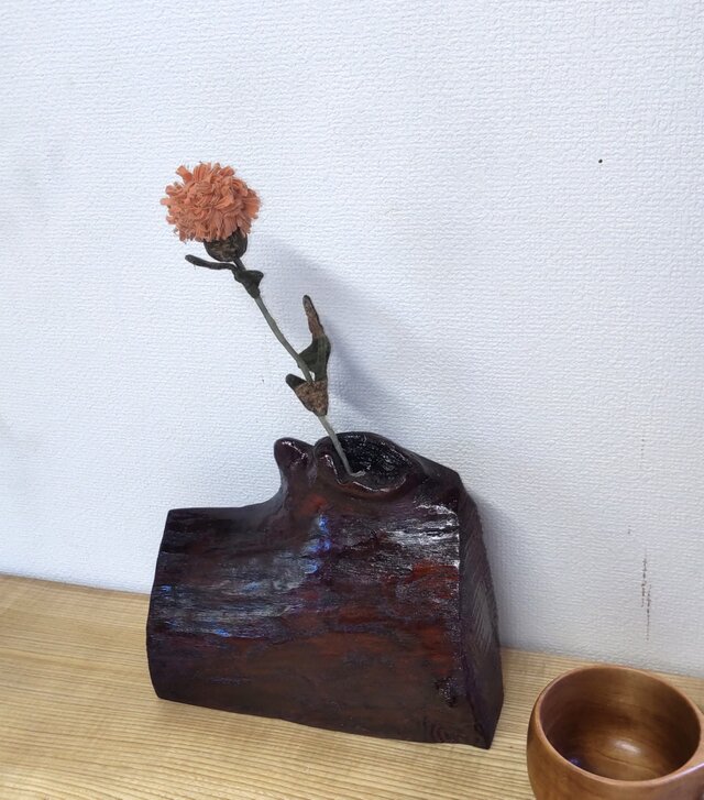 一輪挿し　花入れ　置物　アンティーク　古美術 花入れ（一輪挿し） | iichi 日々の暮らしを心地よくするハンドメイド