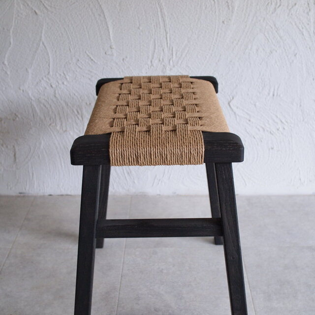 ミニマルスツール【MST】/ 栗の鉄媒染仕上げ | iichi 日々の暮らしを