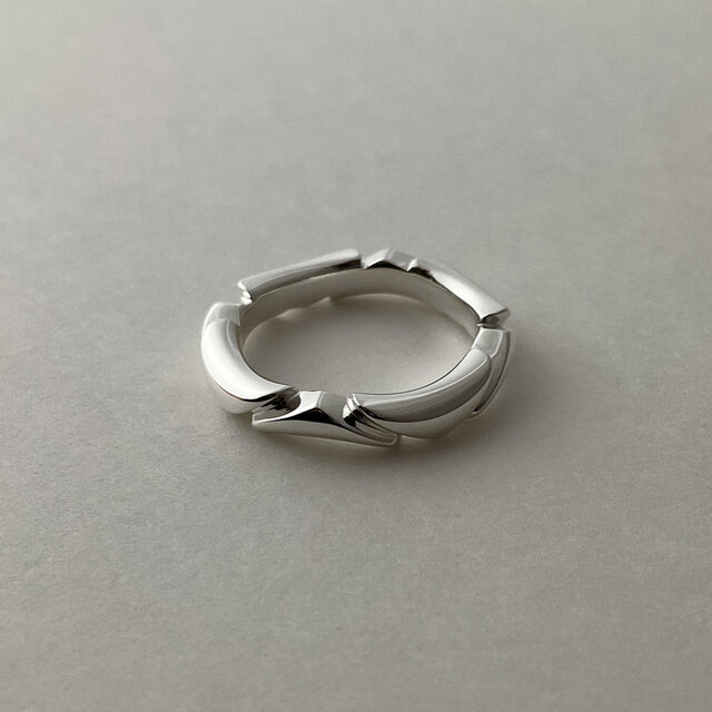 lotus リング 17号～22号 ◇サイズオーダー可能◇ silver925 | iichi