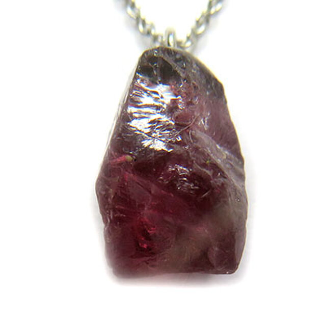 ロードライトガーネット 原石ネックレス gn390 | iichi 日々の