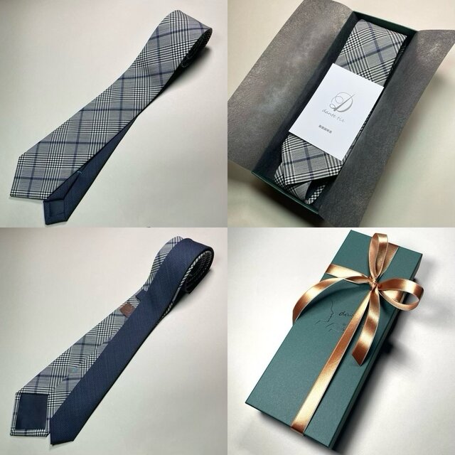 受注製作】グリーン モスグリーン ネクタイ プレゼント ギフト 名入れ
