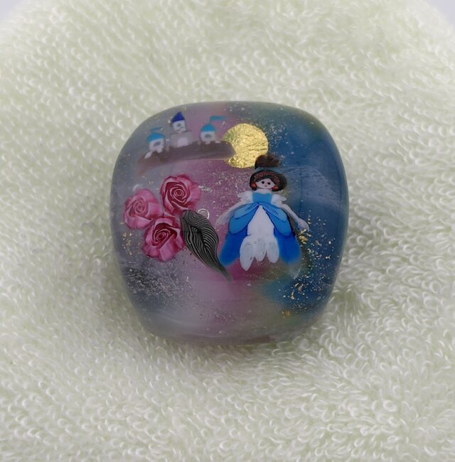 シンデレラの帯留め