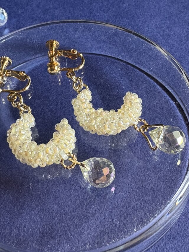 月と星のイヤリング＆ピアス | iichi 日々の暮らしを心地よくする