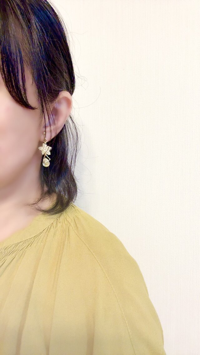 月と星のイヤリング＆ピアス | iichi 日々の暮らしを心地よくする