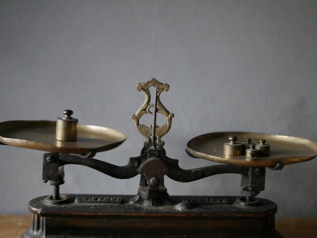 フランスアンティーク 分銅セット 200g アンティークのある暮らし