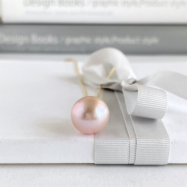 選べる 天然淡水パール 大粒 ペール エジソンパール ペンダント