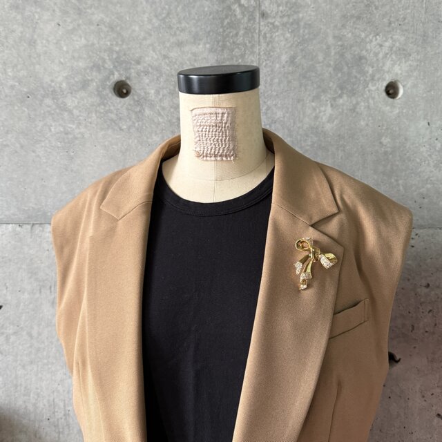 MONET モネ ヴィンテージ ブローチ 6点 まとめ売り SCM44-【 MONET 】モネ・ヴィンテージブローチ 80s Golden Color