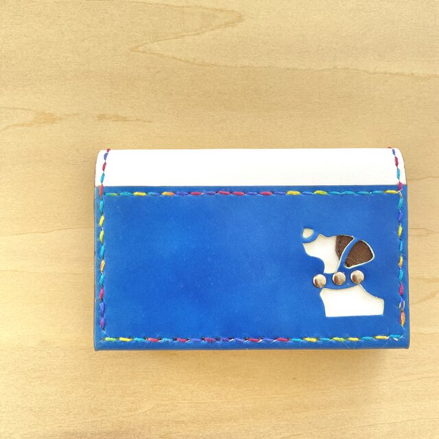 手染めカードケース（マチ付）