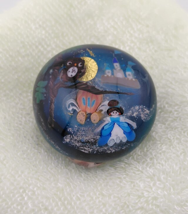 スカーフ留め　シンデレラ