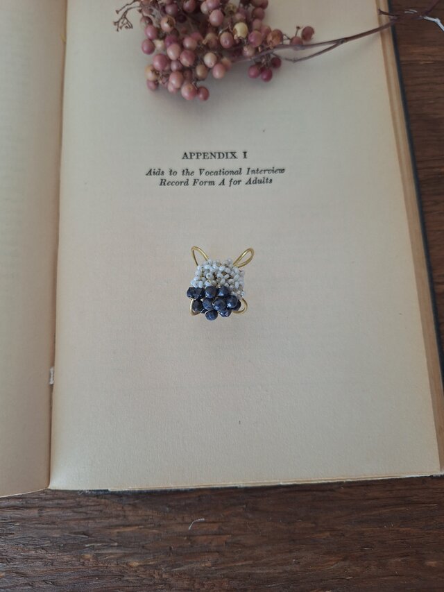 群青の宝石 イヤーカフ＆リング   Gunjo no Houseki Ear Cuff & Ring