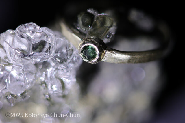 マダガスカル産フェナカイトシルバーリング フェナカイト1．50CT