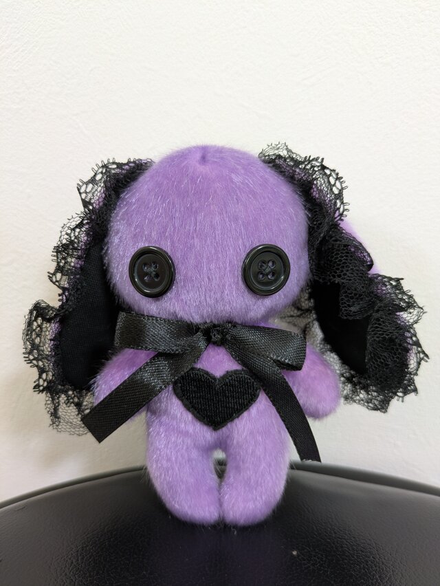 ぬいぐるみキーホルダー☆Spirit  Bunny☆パープル